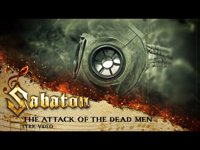 Постер Sabaton - Attack of the Dead Men (на русском)