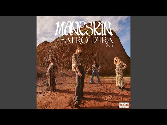 Постер Måneskin - I Wanna Be Your Slave