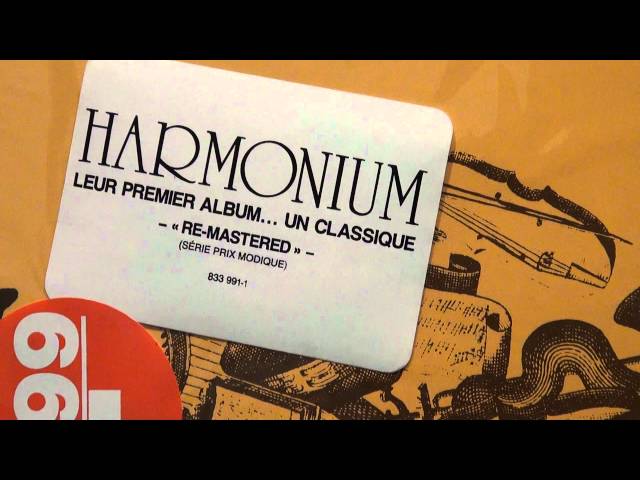 Постер Harmonium - Vieilles Courroies
