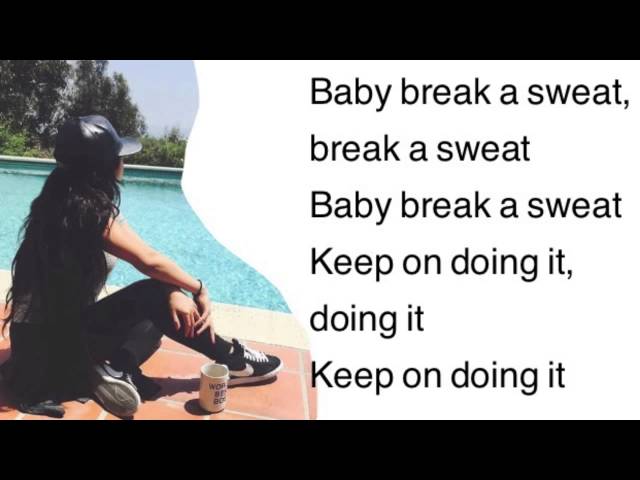 Постер Becky G - Break A Sweat
