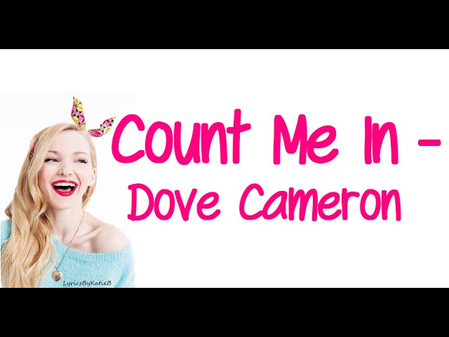 Постер Dove Cameron - Count me in (Лив и Мэдди (Liv and Maddie))