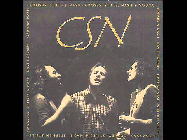 Постер Crosby Stills Nash And Young - Almost Cut My Hair