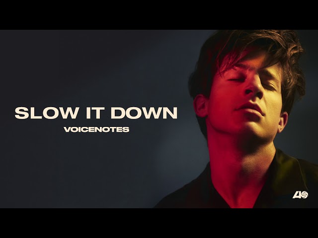Постер Charlie Puth - Slow It Down
