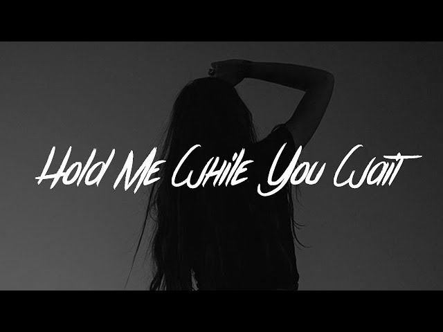 Постер Lewis Capaldi - Hold Me While You Wait
