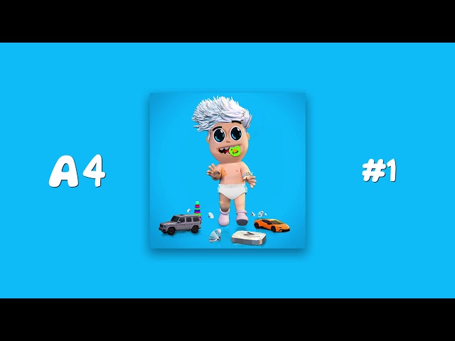 Постер А4 - #1 (Влад Бумага)