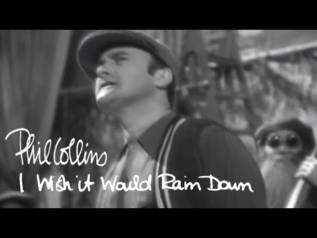 Постер Collins Phil - I Wish It Would Rain Down