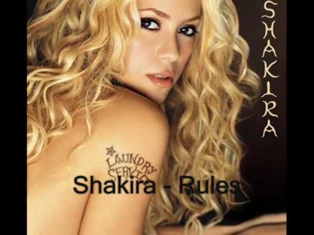 Постер Shakira - Rules