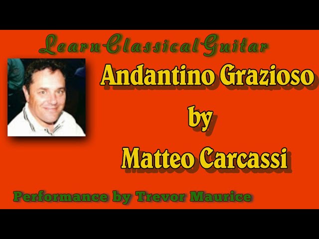 Постер Carcassi Matteo - Andantino Grazioso
