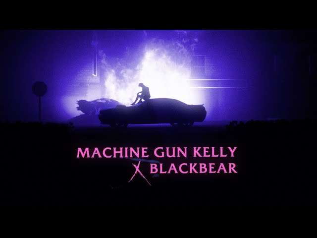 Постер Machine Gun Kelly & Blackbear - My ex's best friend