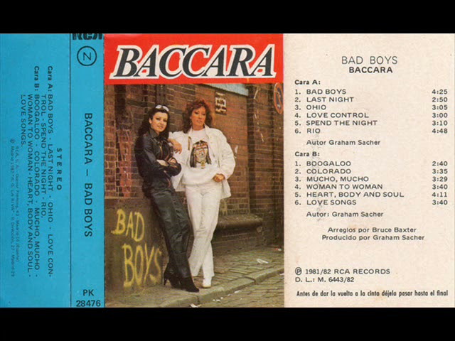 Постер Baccara - Love Songs