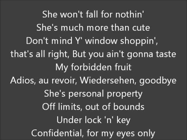 Постер Def Leppard - Personal Property