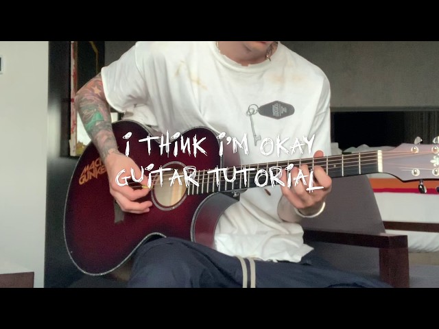 Постер Machine Gun Kelly - I Think I'm OKAY (feat. YUNGBLUD)