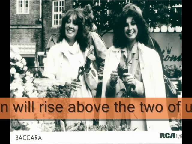 Постер Baccara - Somewhere in Paradise
