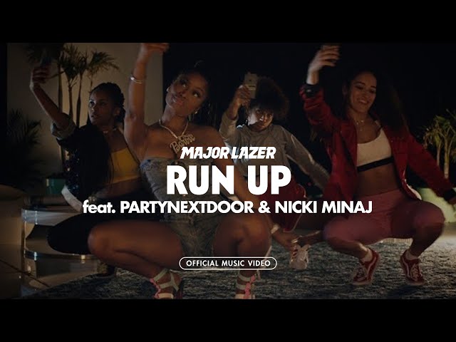 Постер Major Lazer - Run Up