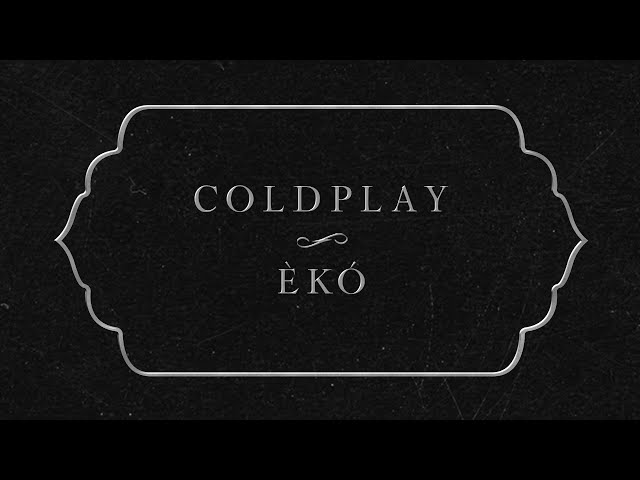 Постер Coldplay - Eko